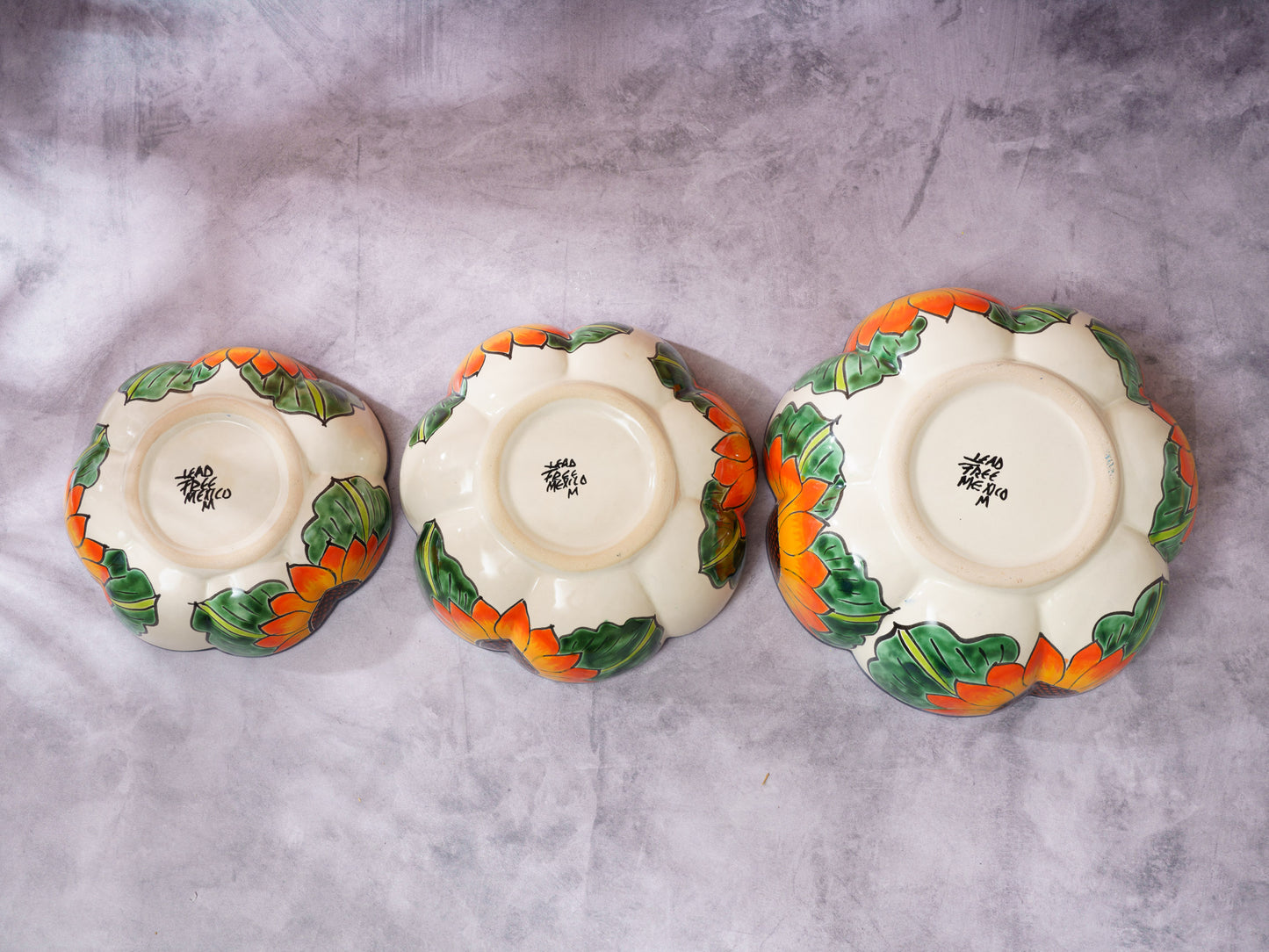 Sunflower Serving Bowl Set - 3 Piece