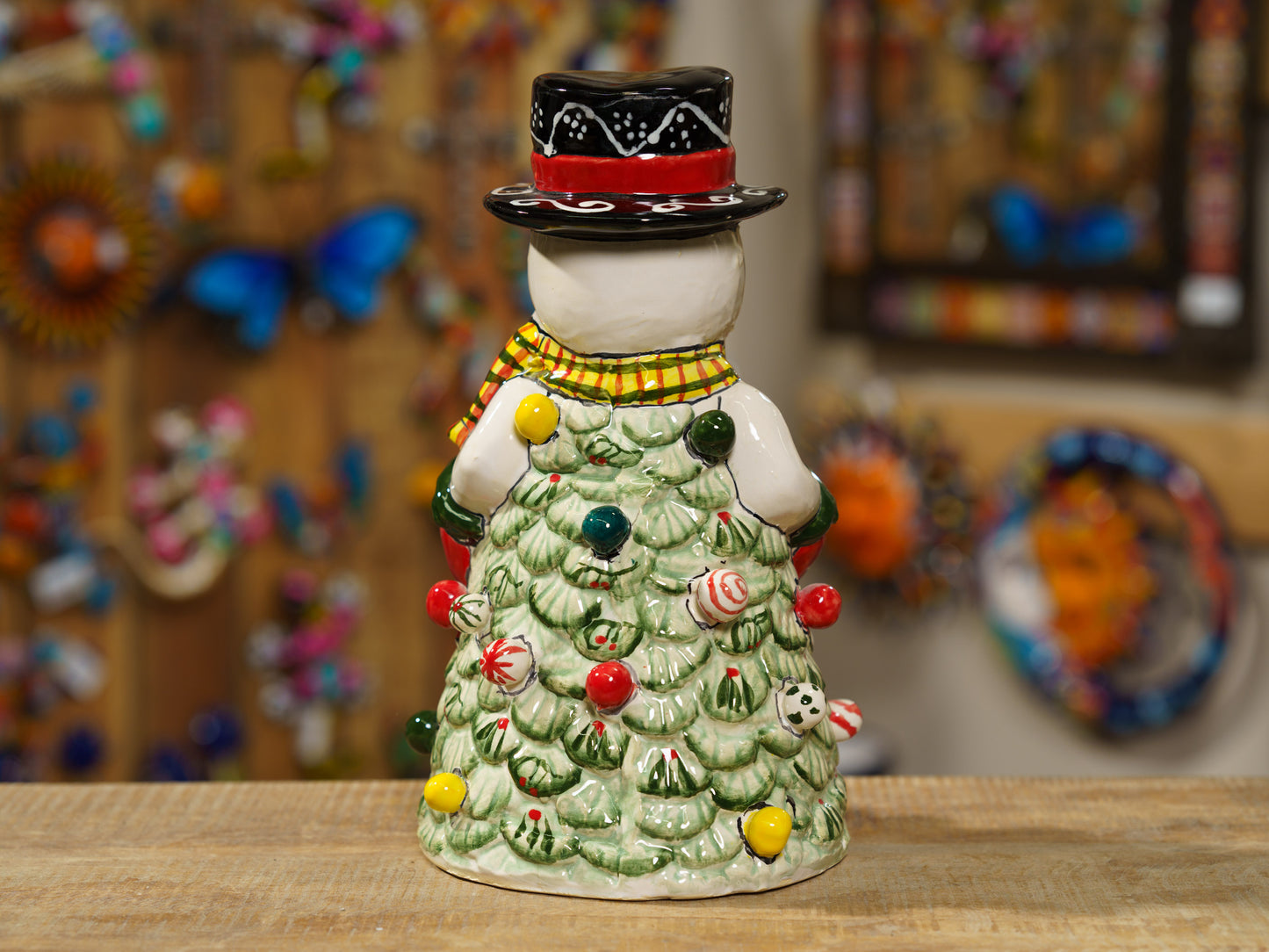 RARE Premium Quality Frosty Christmas Tree Statue