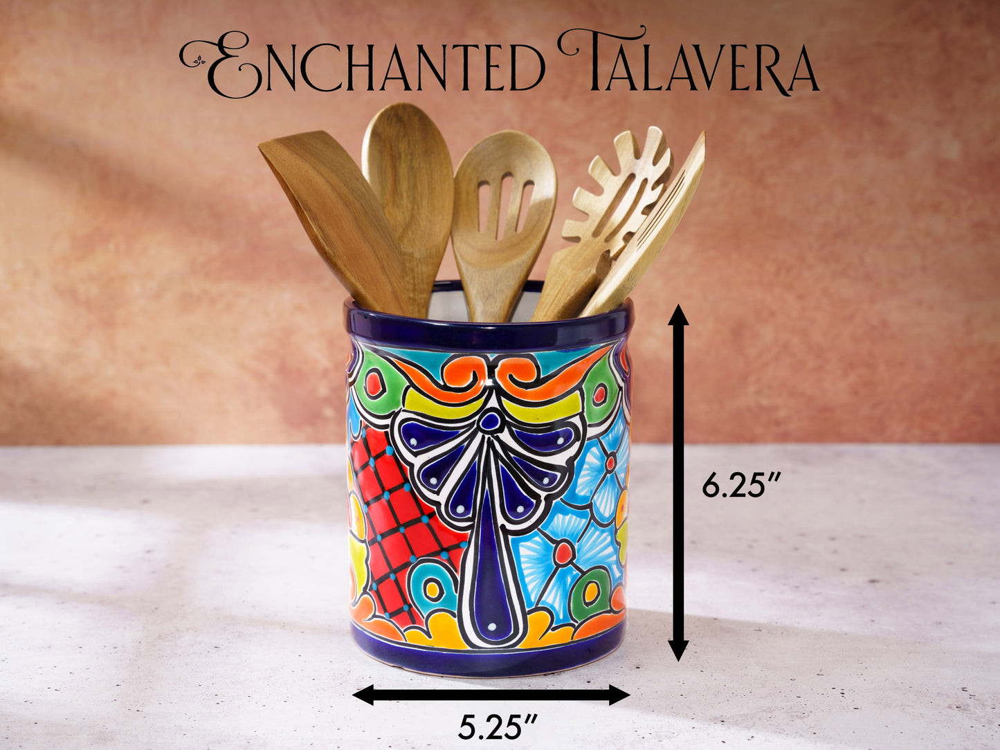 NEW! Utensil Holder - Medium - Cobalt