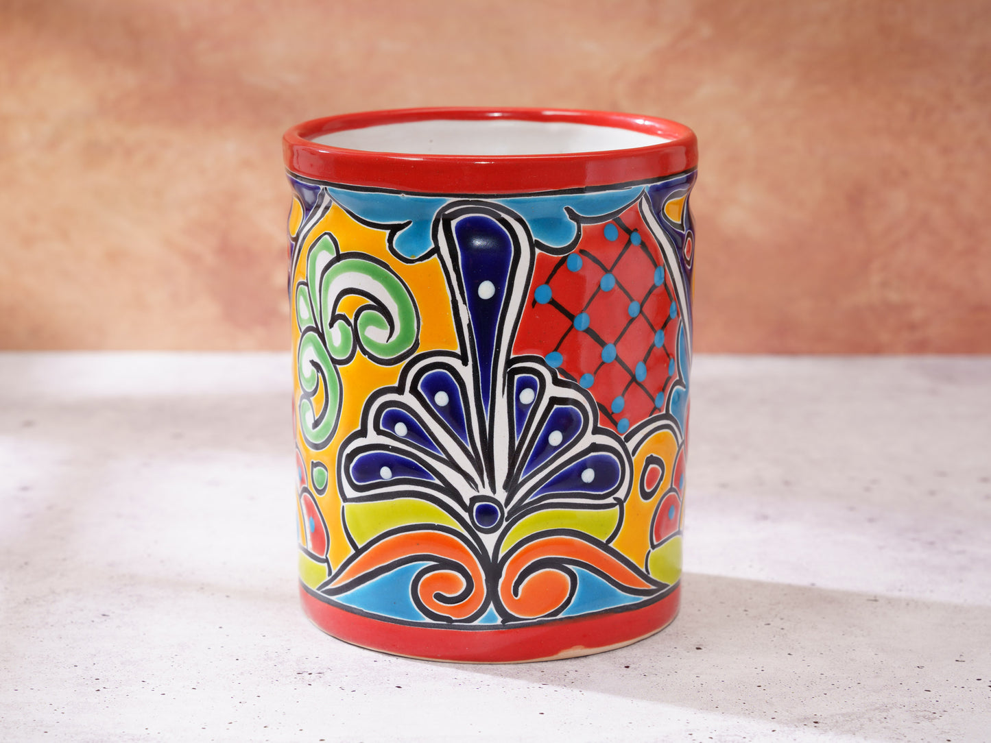 Utensil Holder - Large - Red