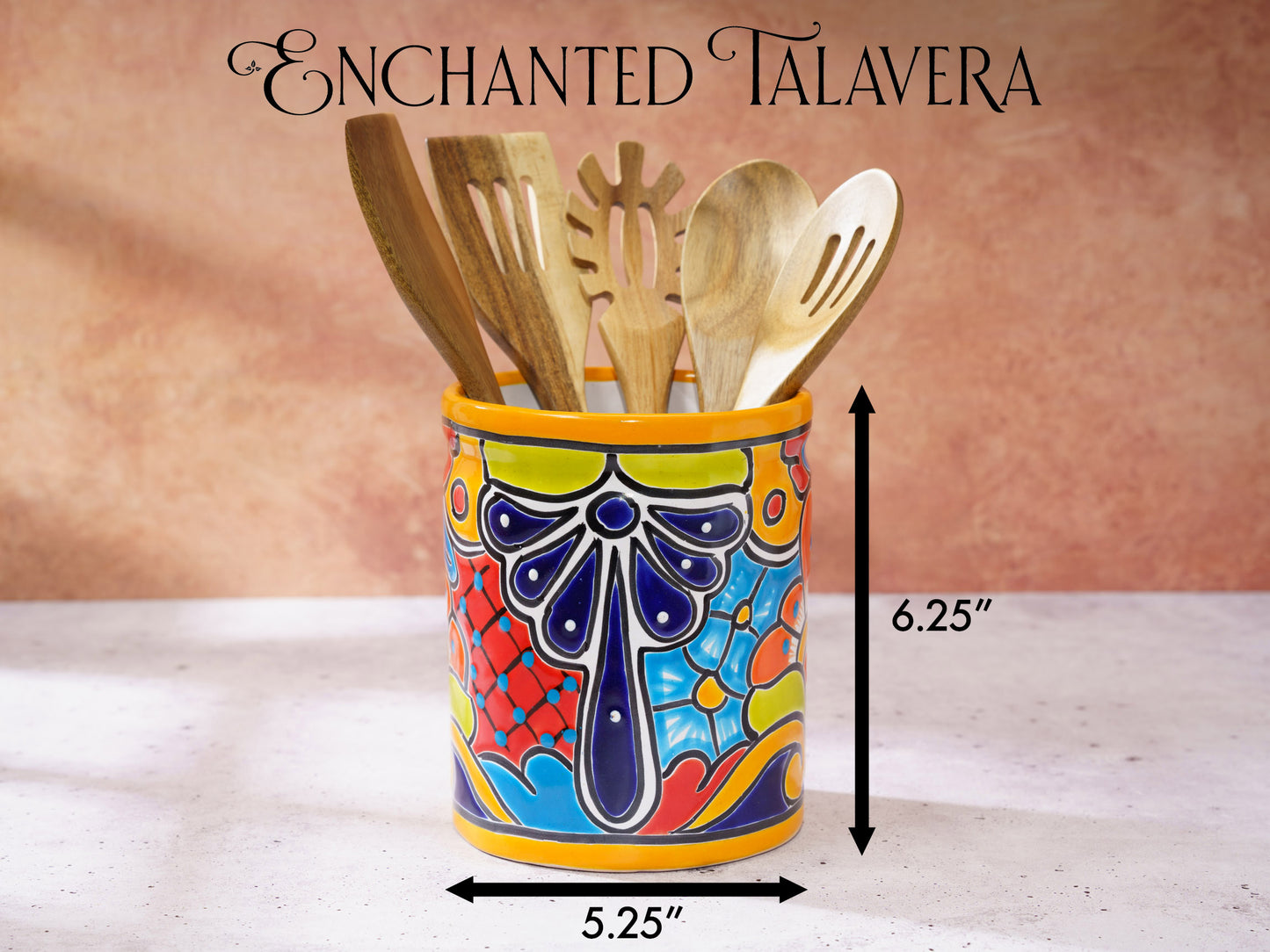 NEW! Utensil Holder - Medium - Marigold
