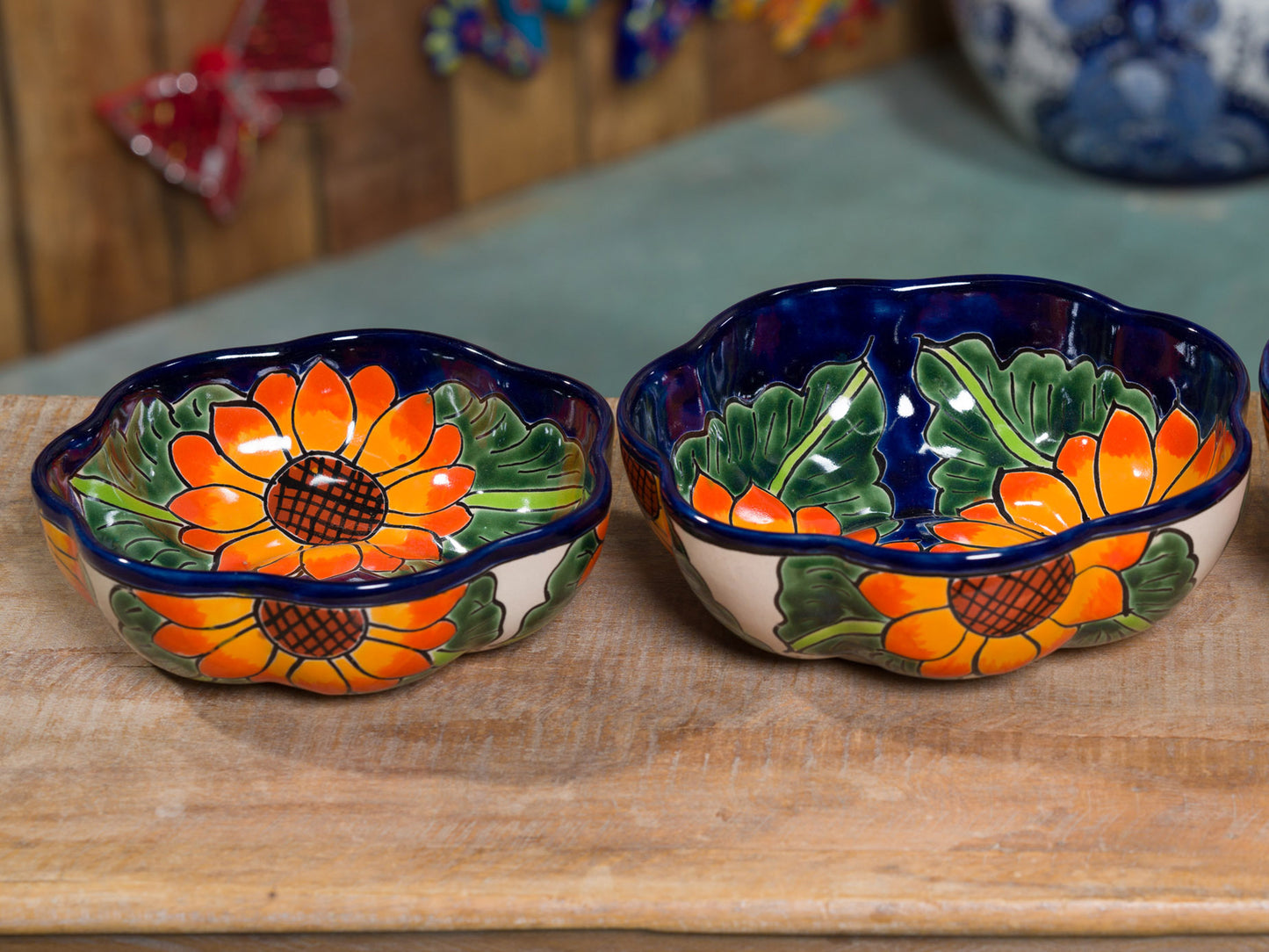 Sunflower Nesting Serving Bowl Set - 2 Piece
