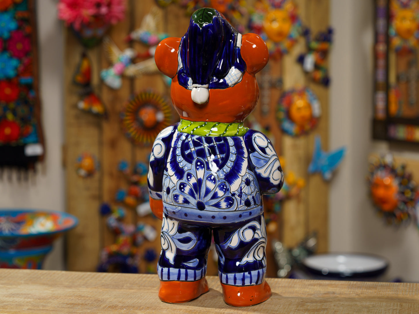 RARE Premium Quality Holiday Bear Statues - Large