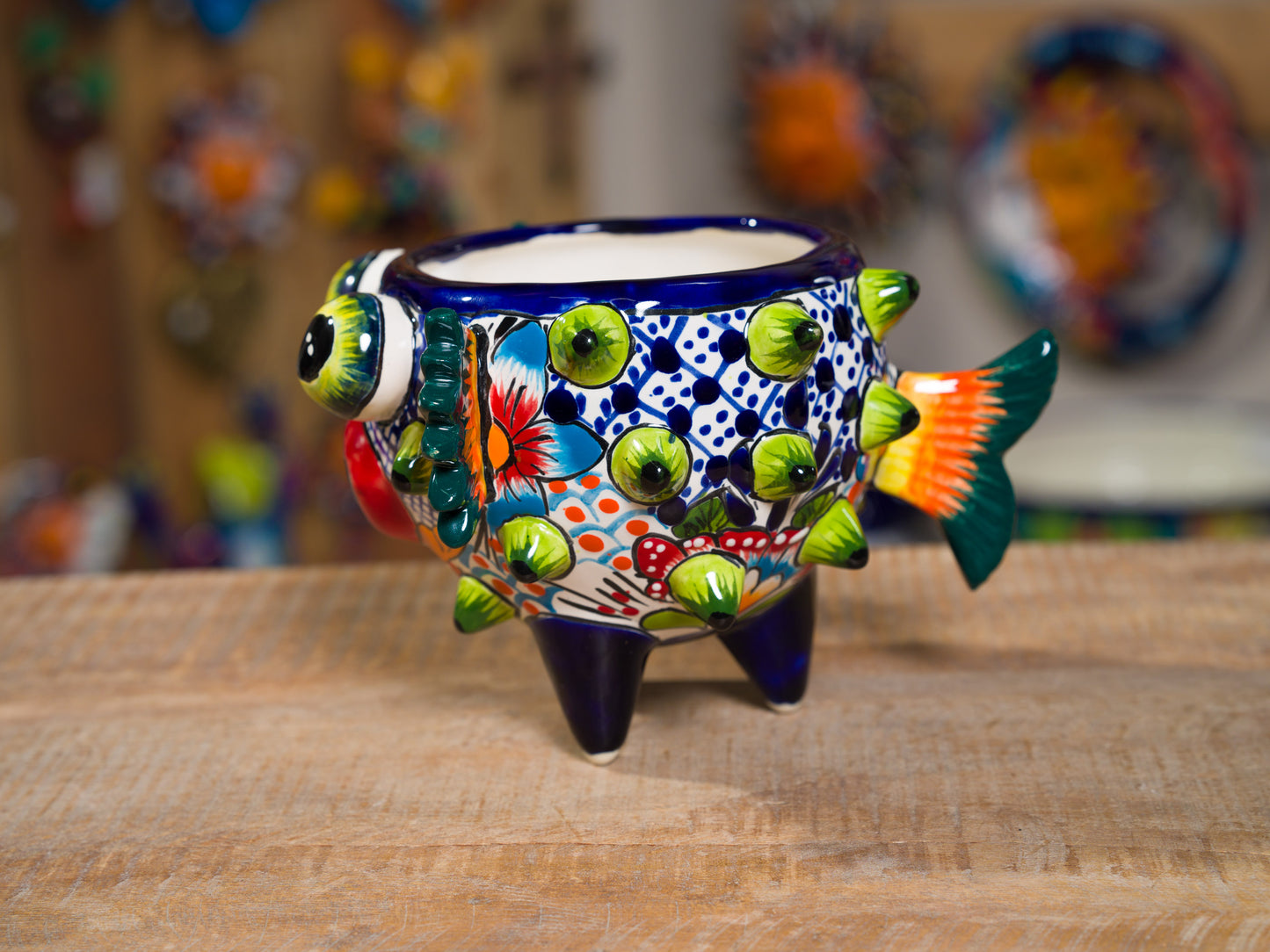 Small Blowfish Planter