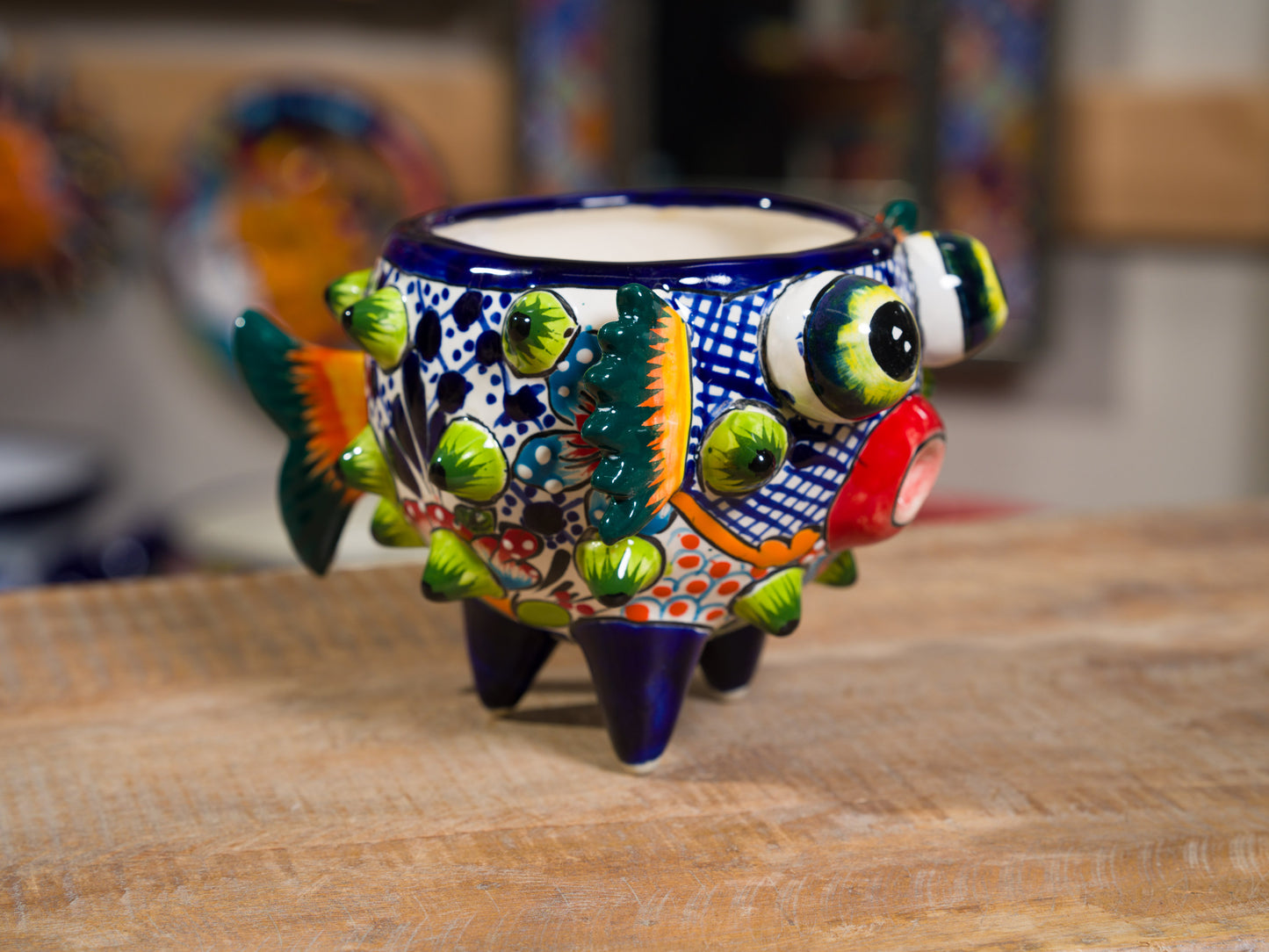 Small Blowfish Planter