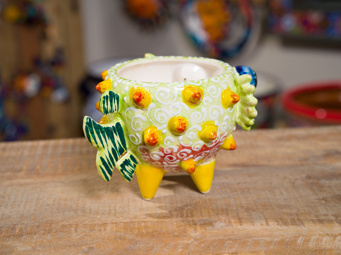 Small Blowfish Planter