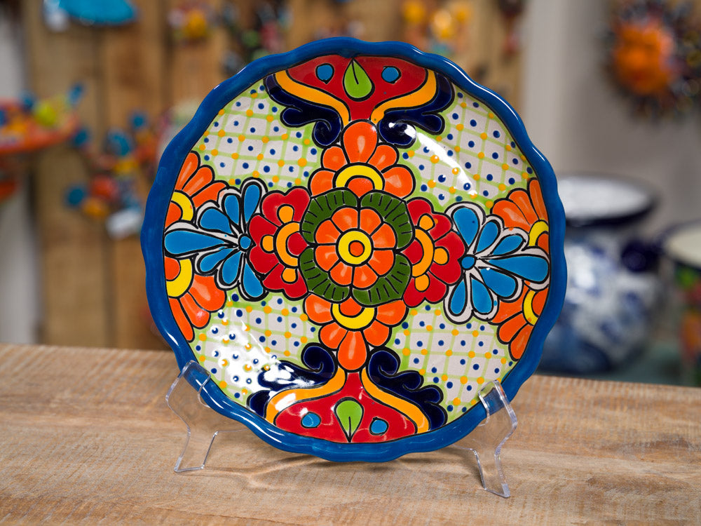 Scalloped Dinner Plates Multiple Colors