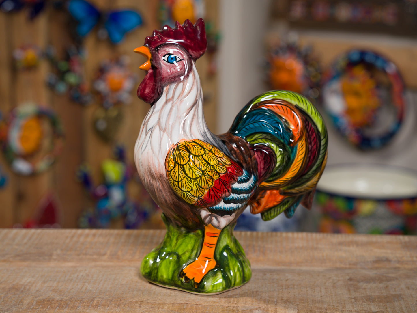 Premium Rooster Figurine Medium