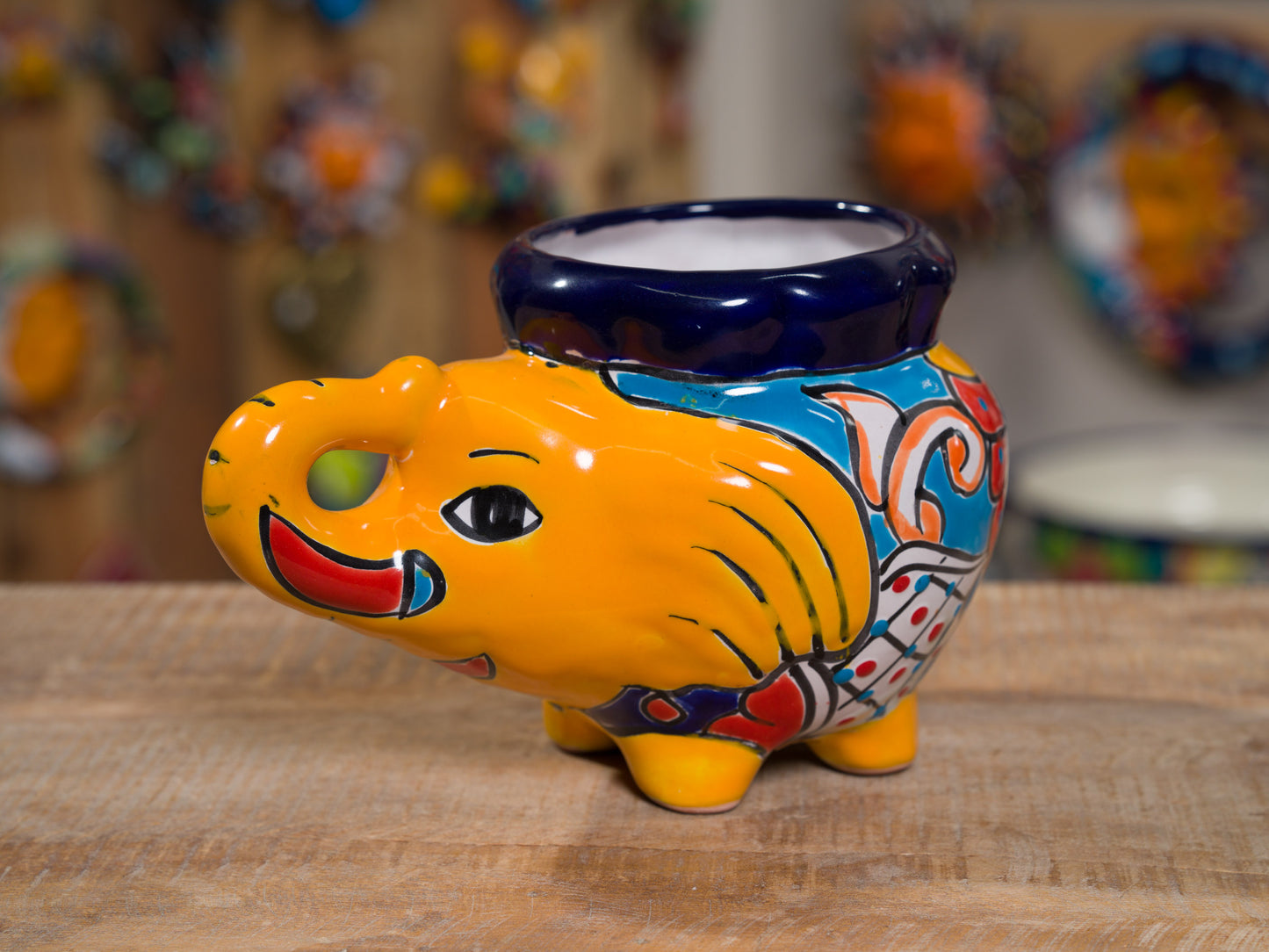 Elephant Planter - Marigold