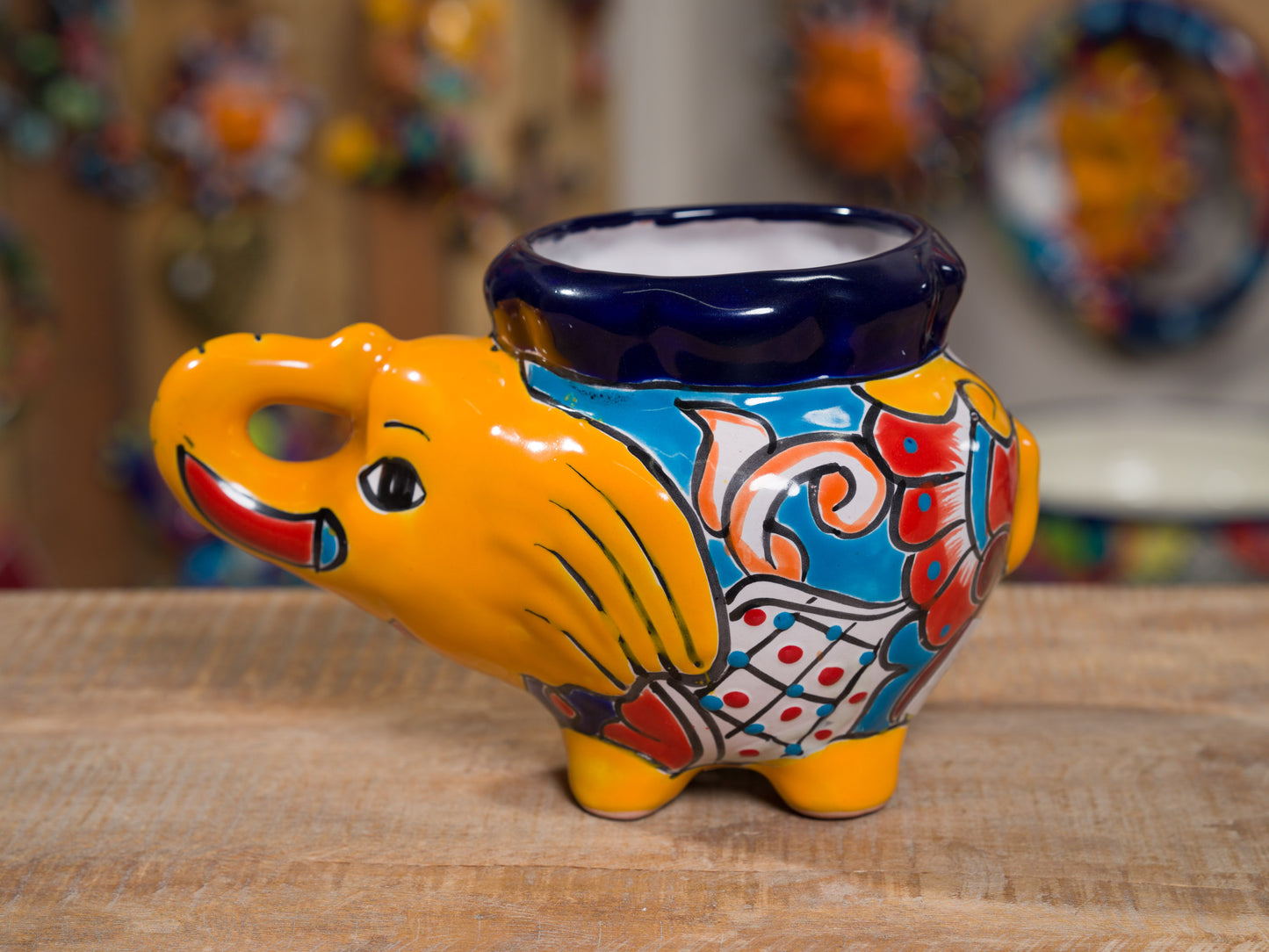 Elephant Planter - Marigold