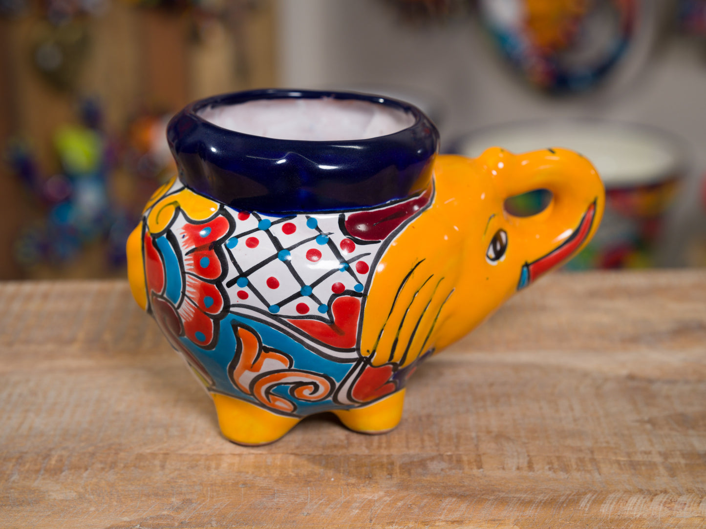 Elephant Planter - Marigold