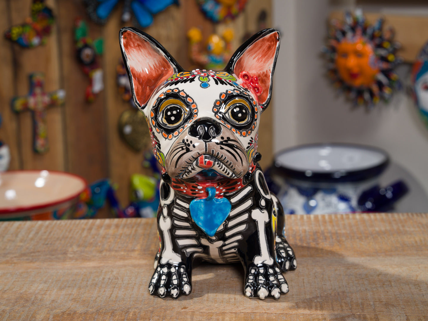 Premium Quality French Bulldog Dia De Los Muertos