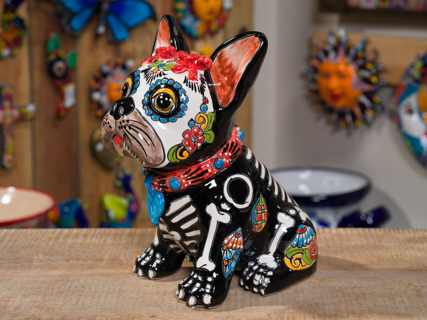 Premium French Bulldog - Bones - Red Barrets