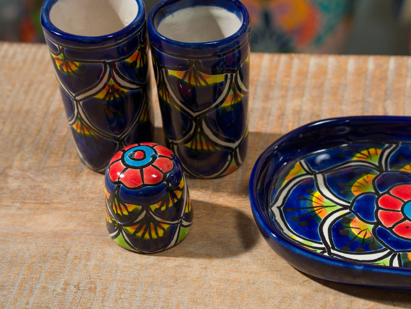 Tequila Shot Glasses & Salt Shaker Set