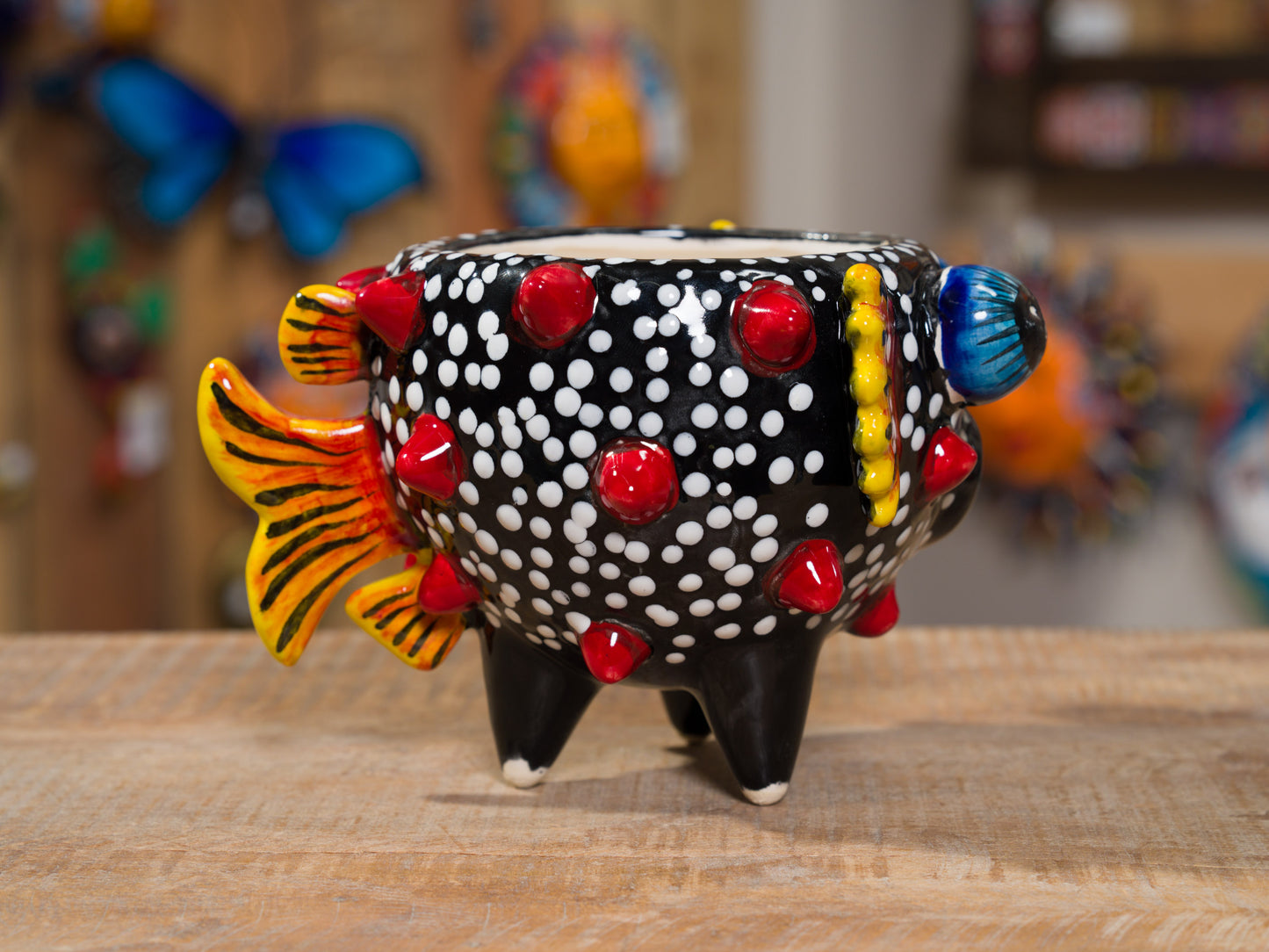 Premium Quality Small Blowfish Planter