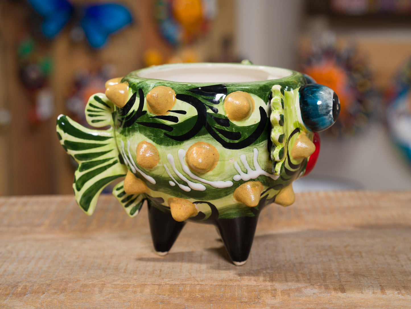 Premium Quality Small Blowfish Planter