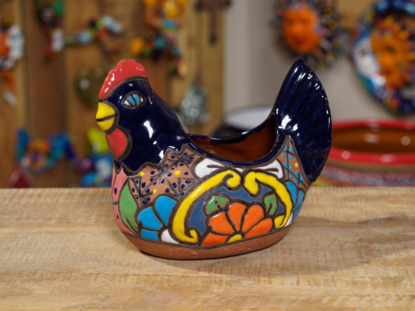Terracotta Chicken Planter