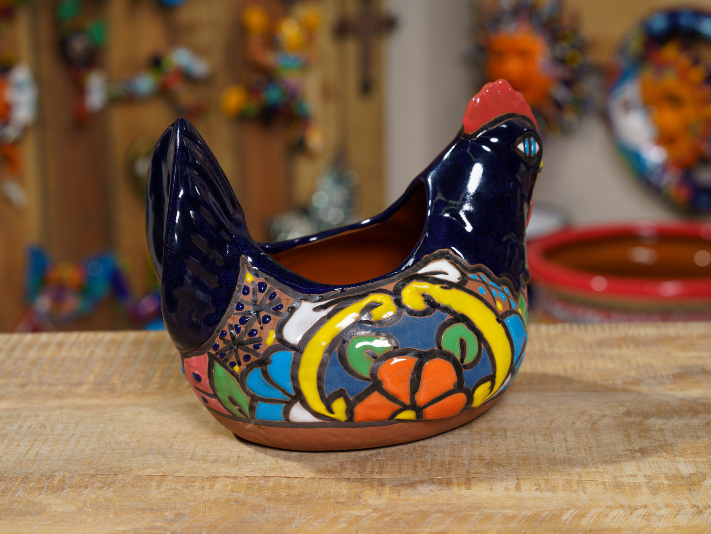 Terracotta Chicken Planter