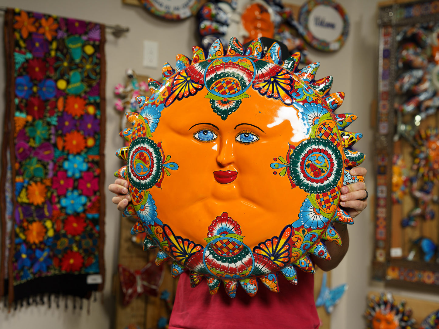 Premium Quality Extra Large "Gordo" Sun Wall Art