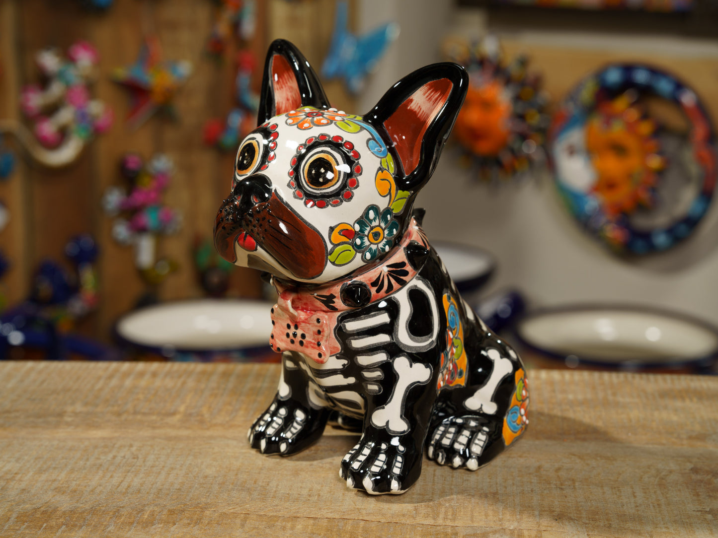 Premium French Bulldog - Red Collar