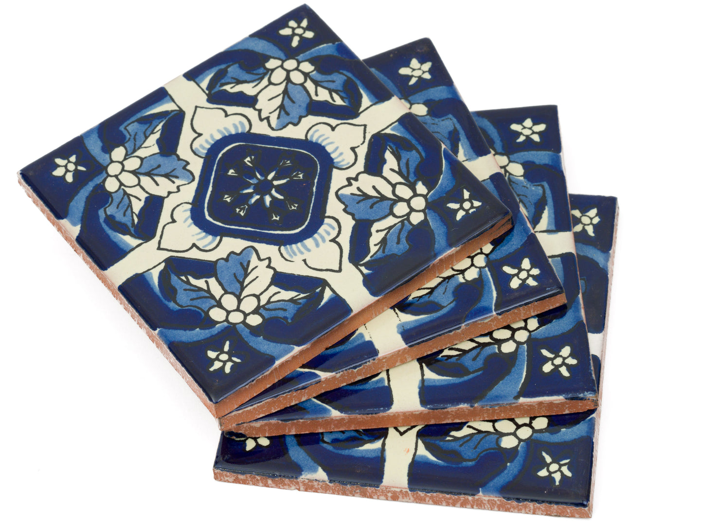 Ceramic Tiles Cobalt - 4 Pack