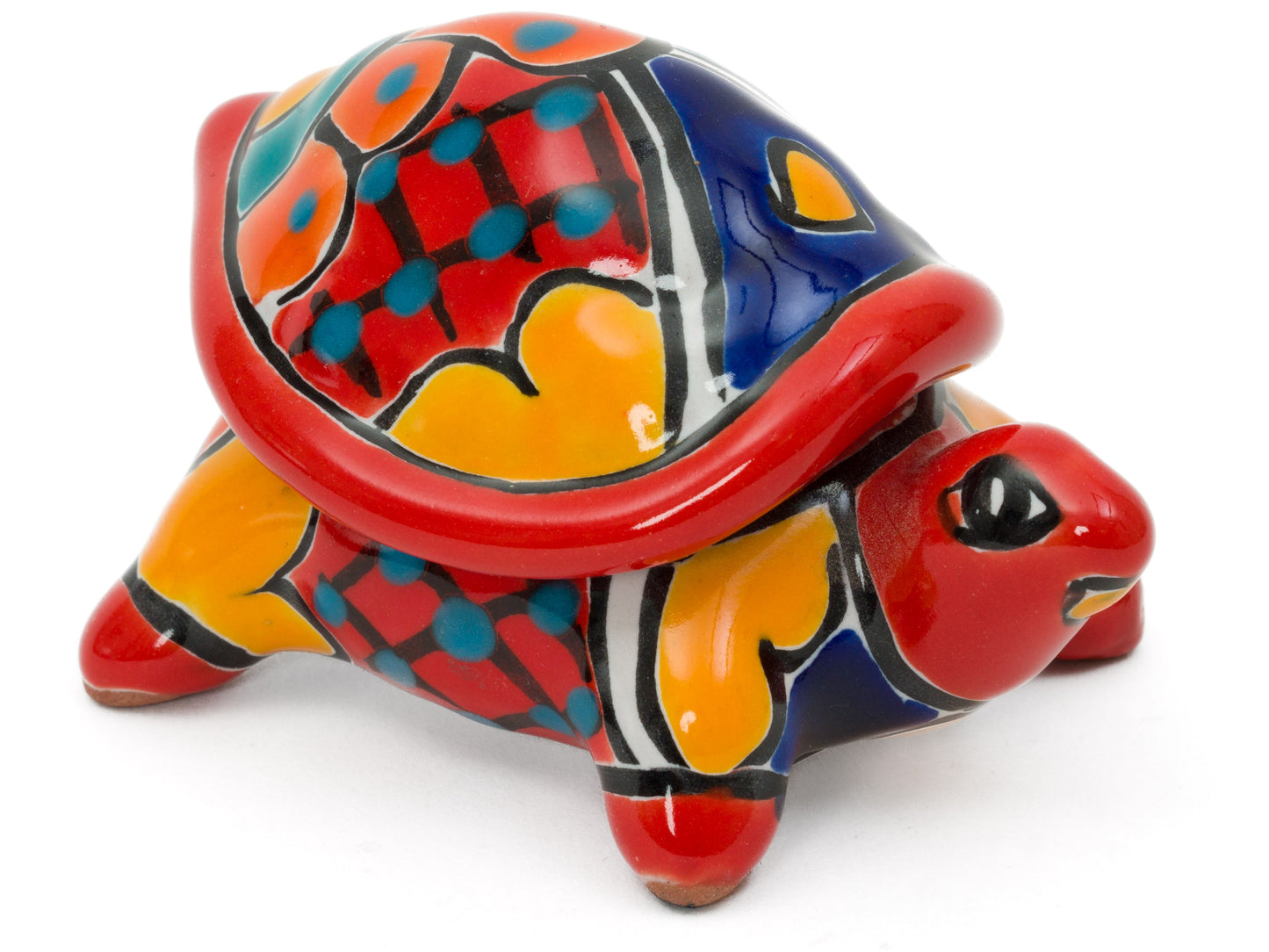 Turtle Small Jewelry Box - Red