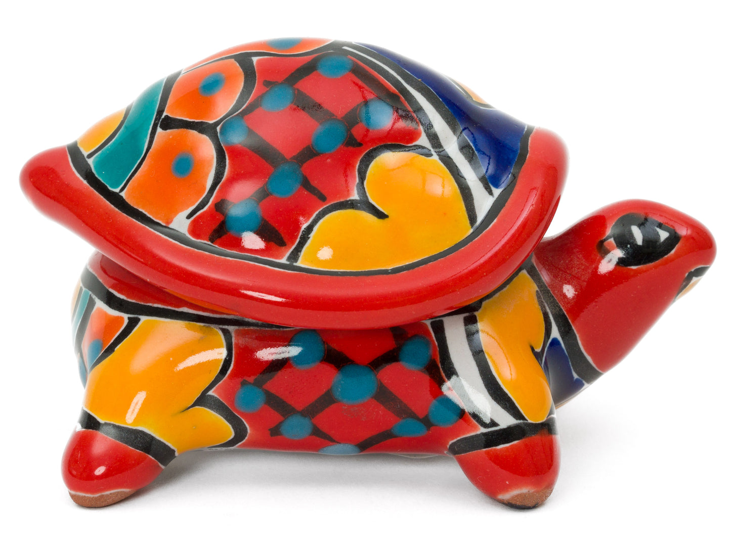 Turtle Small Jewelry Box - Red