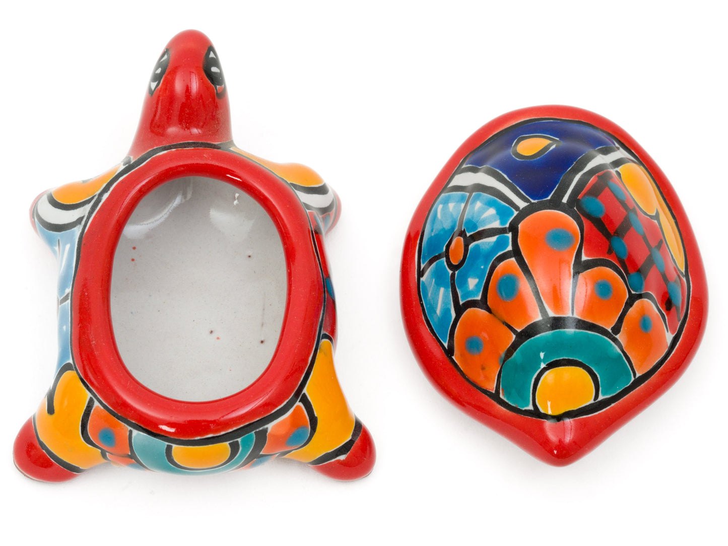 Turtle Small Jewelry Box - Red