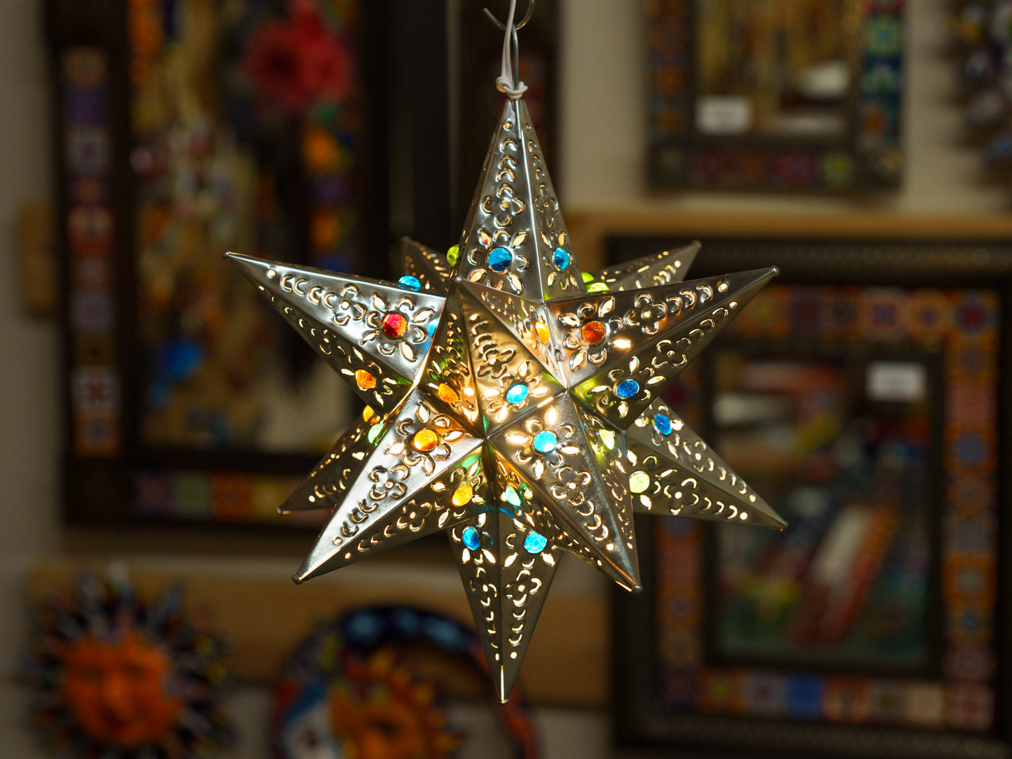 Star Light Tin & Marbles "Estrella"