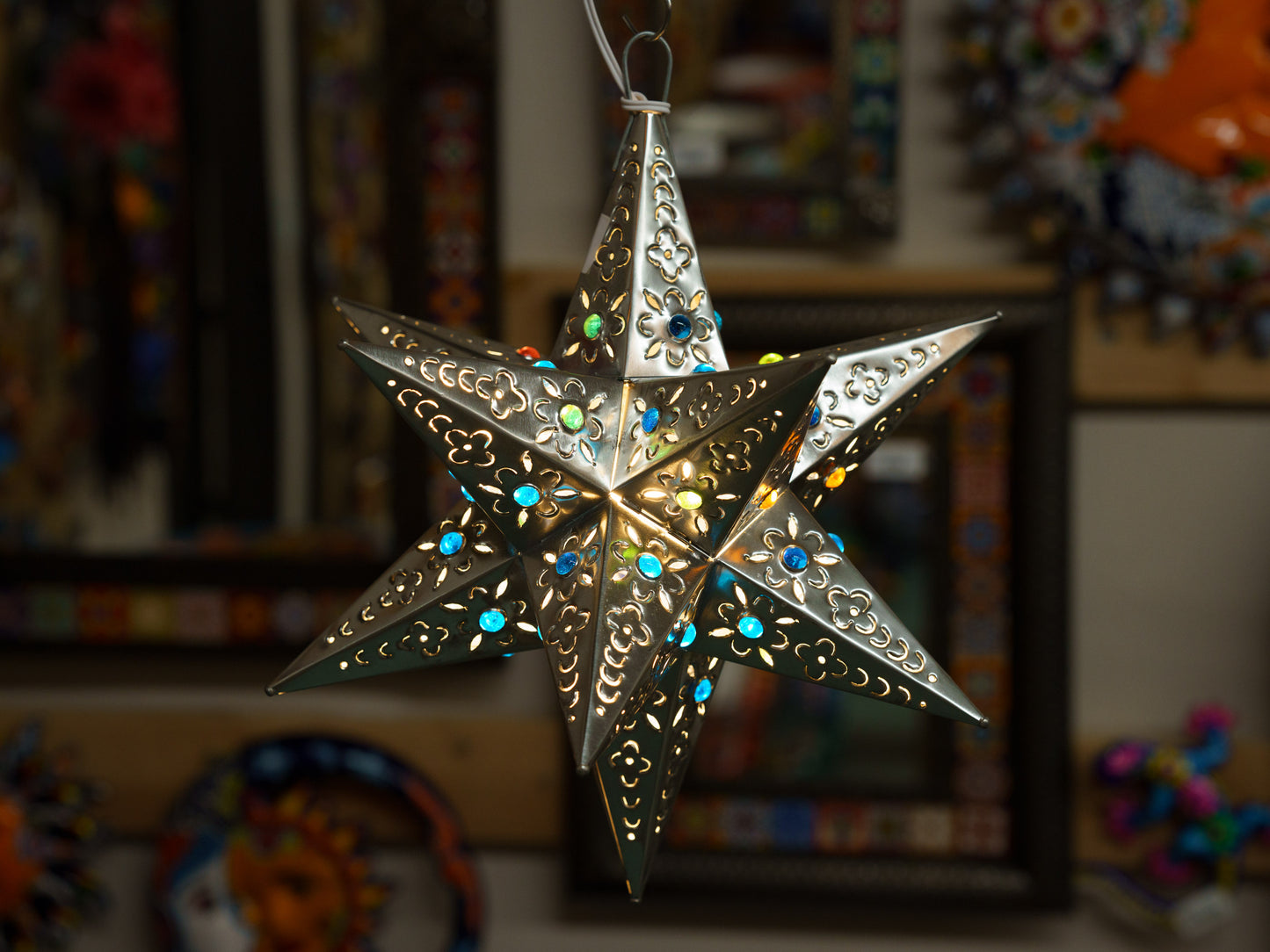 Star Light Tin & Marbles "Estrella"