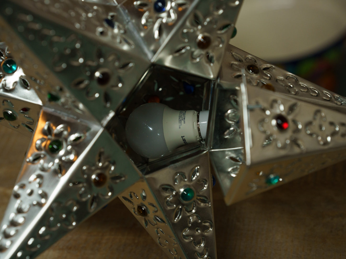Star Light Tin & Marbles "Estrella"