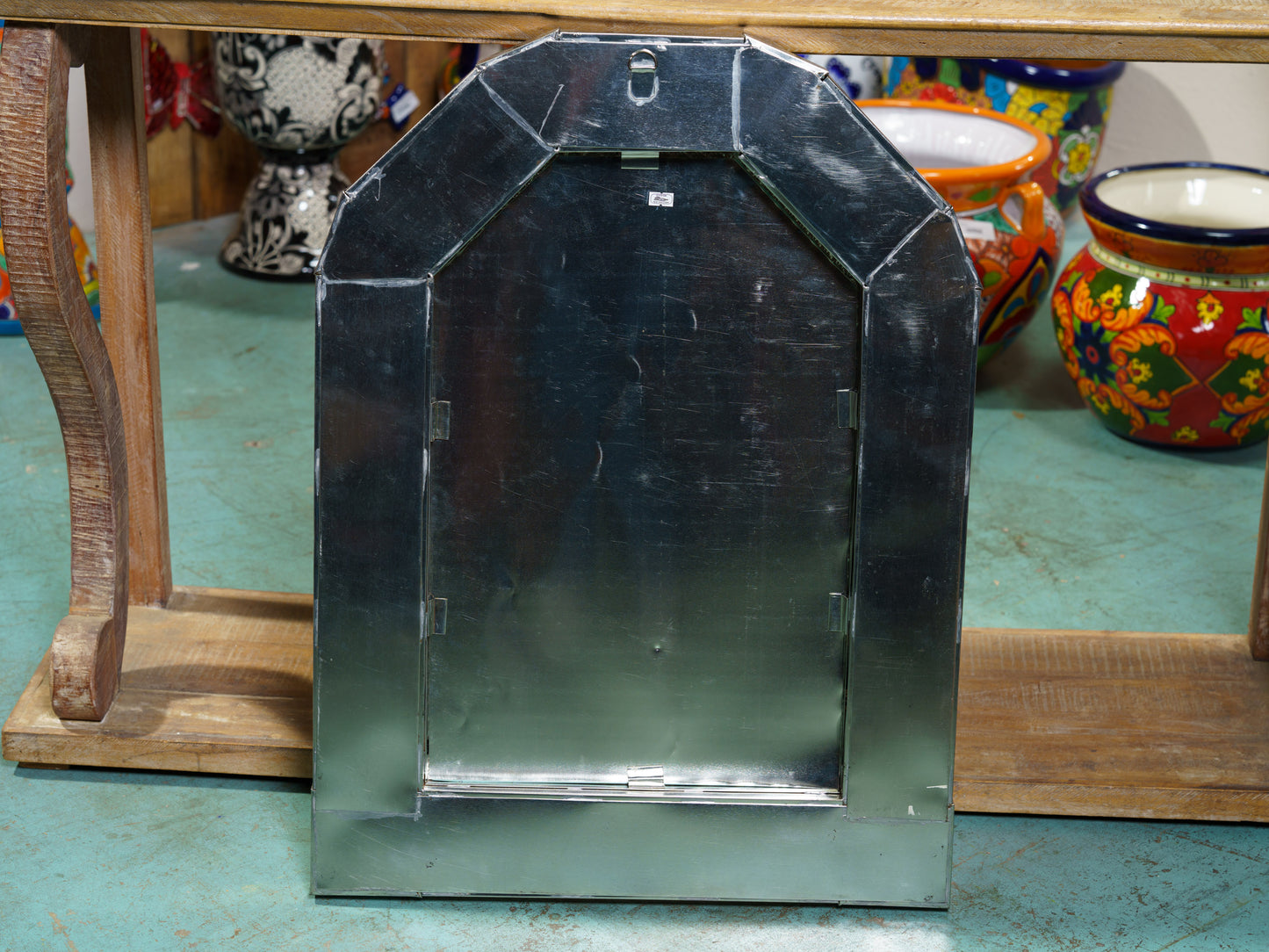 "Casita" Arch Mirror Bronze Or Silver