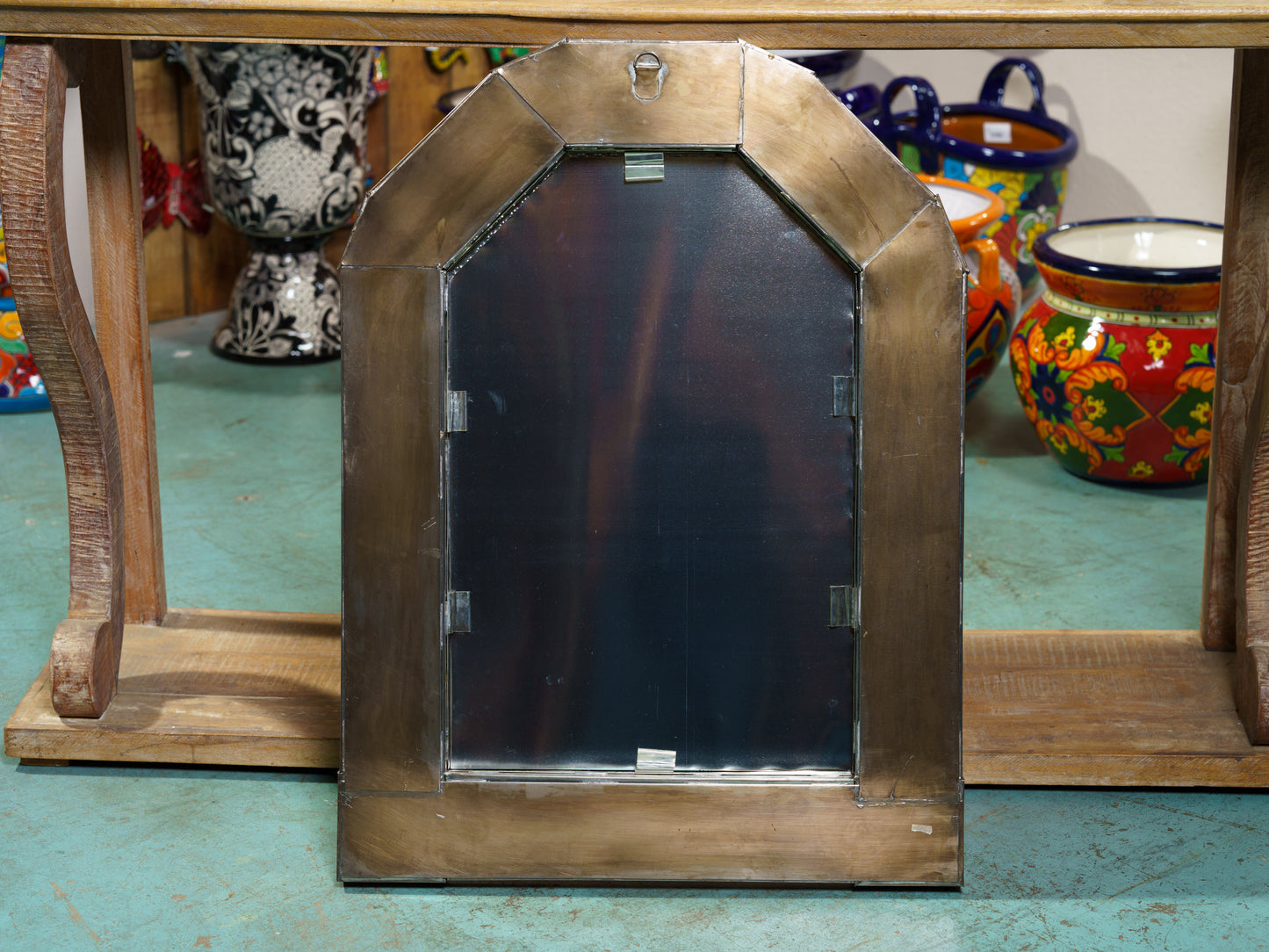 "Casita" Arch Mirror Bronze Or Silver