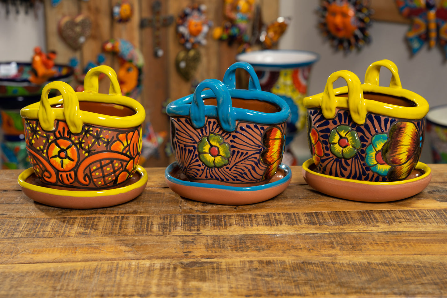 Terracotta Handbag Planter & Saucer