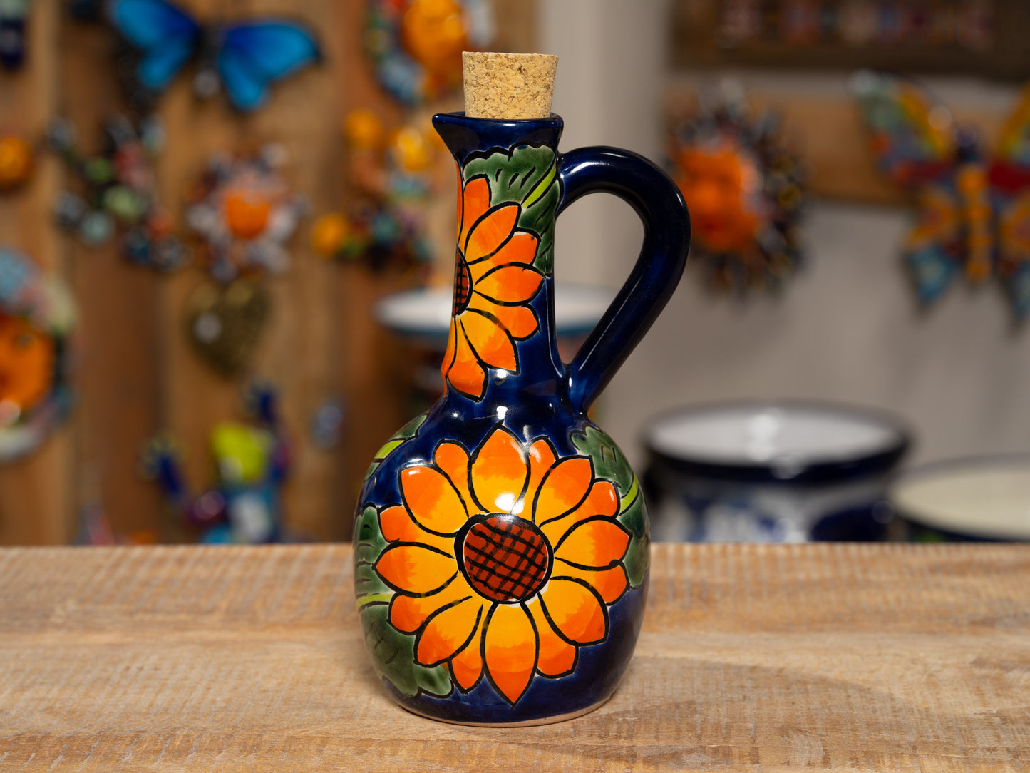 Oil & Vinegar Dispenser - Sunflower