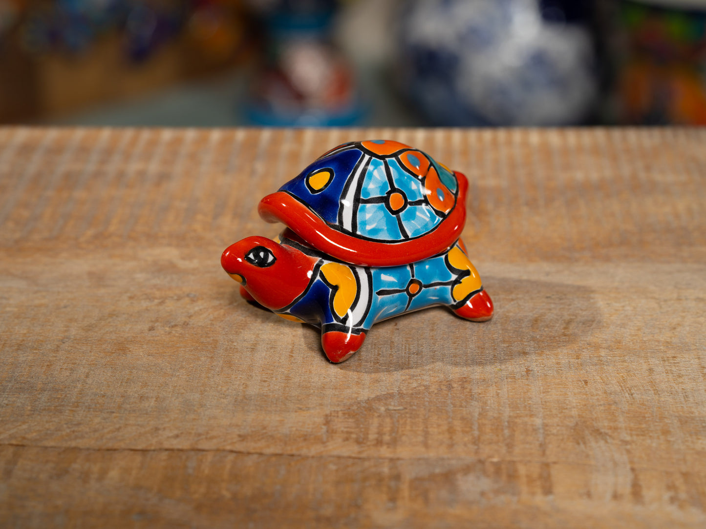 Turtle Small Jewelry Box - Red