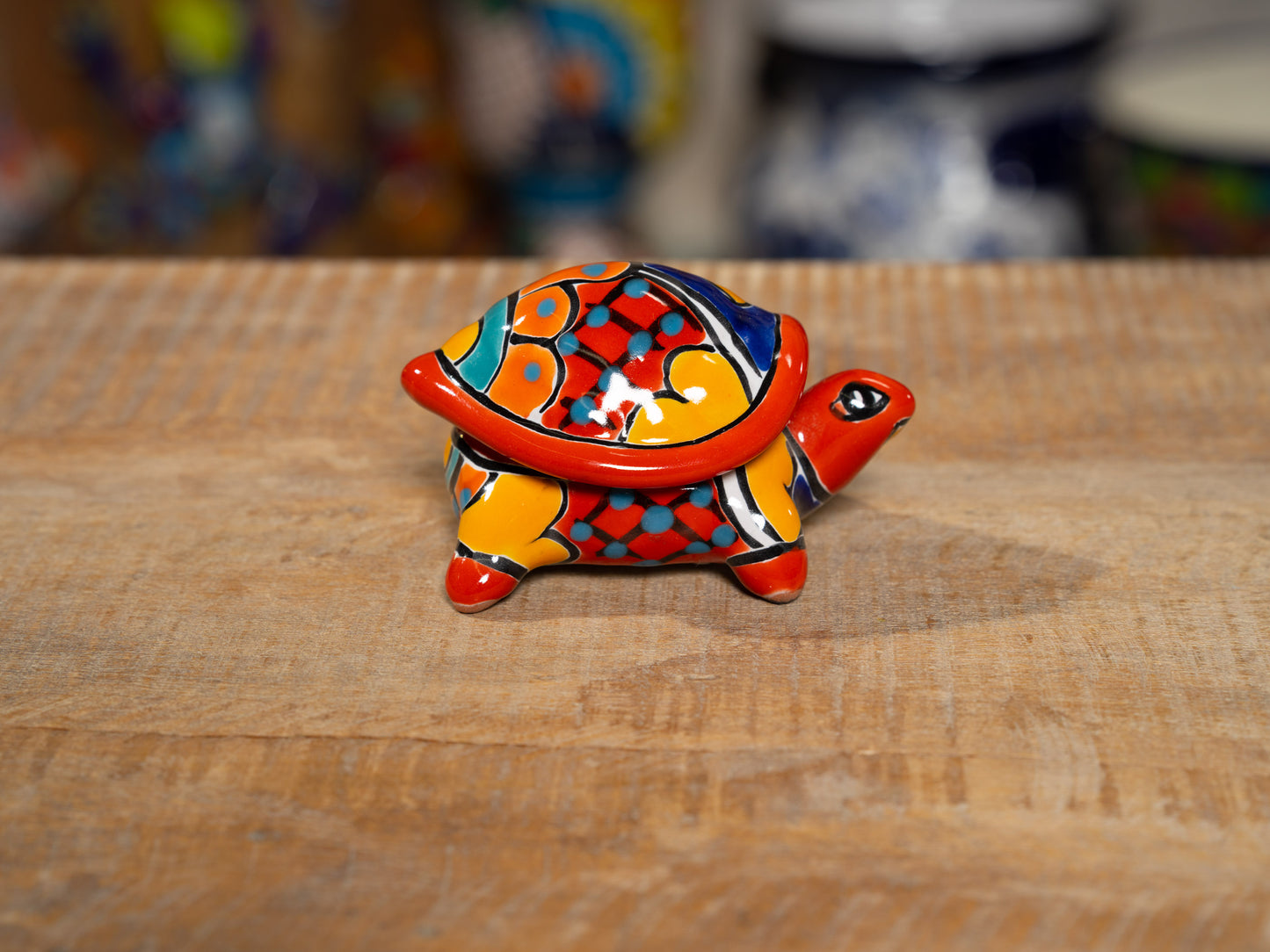 Turtle Small Jewelry Box - Red
