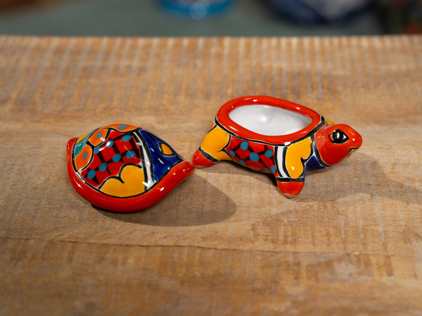 Turtle Small Jewelry Box - Red