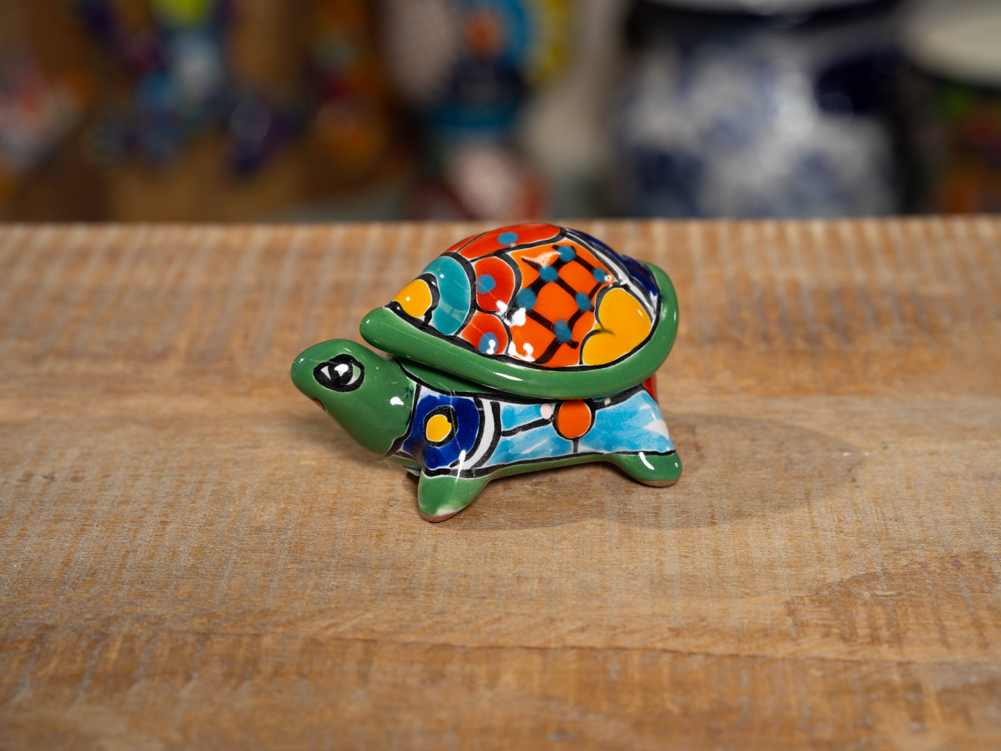 Turtle Small Jewelry Box - Green