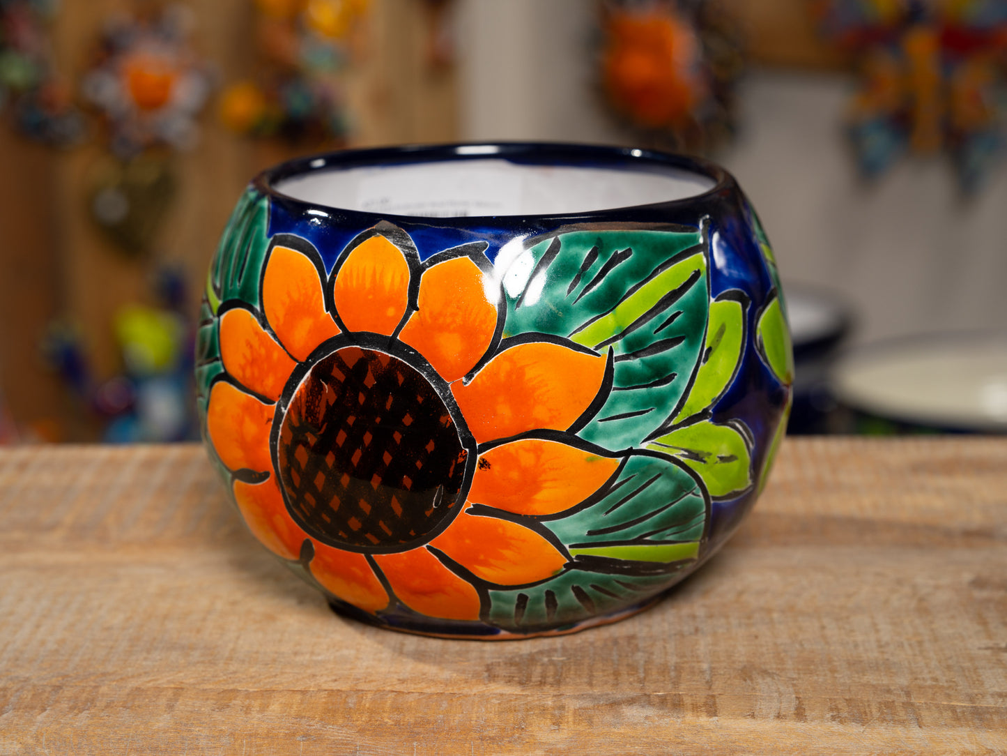 Bowl Planter Medium - Sunflower