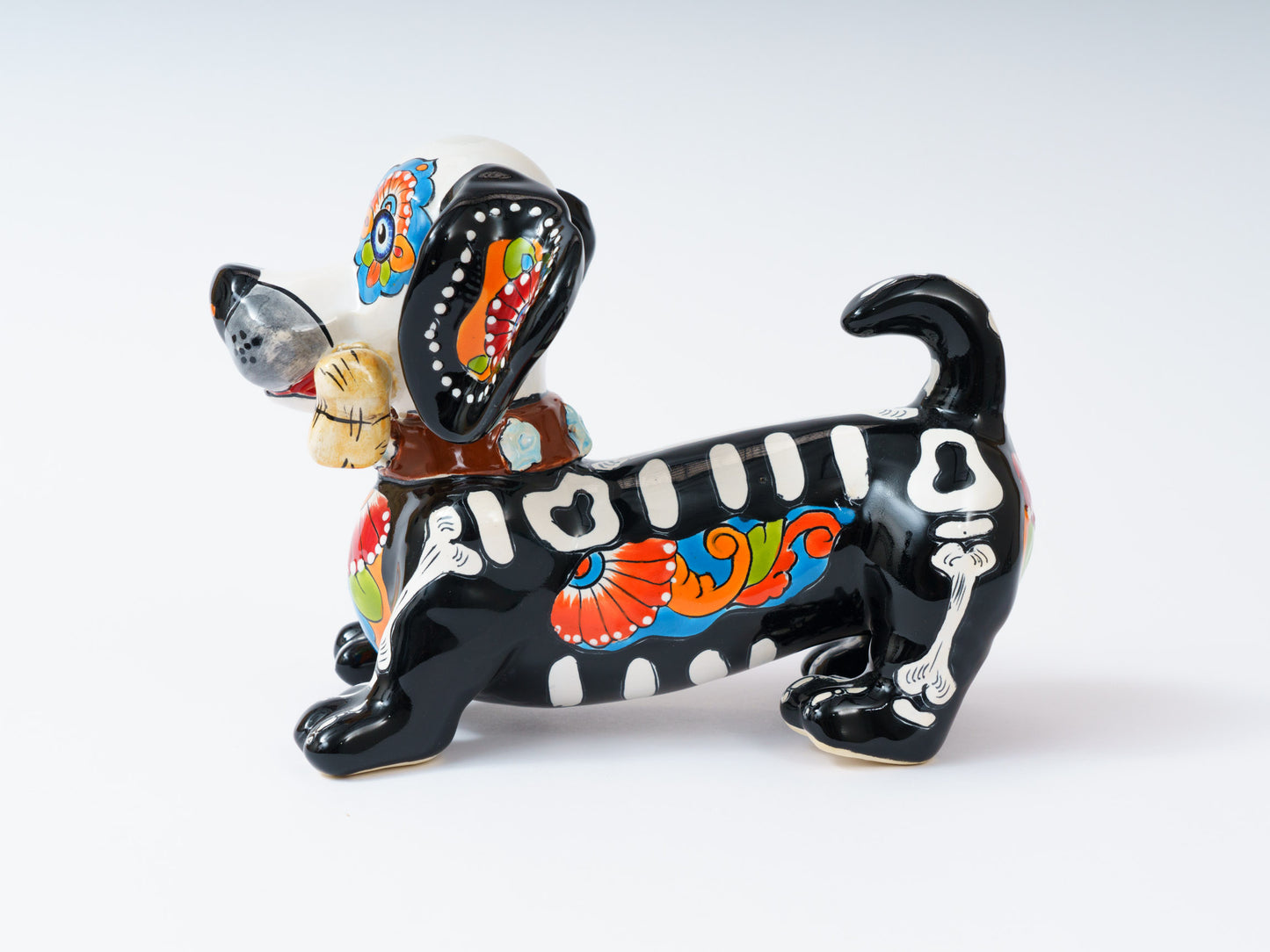 Day of the Dead Talavera Dachshund Dog