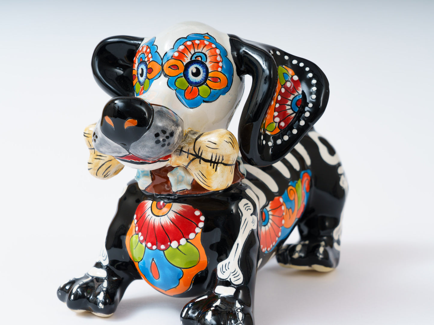 Day of the Dead Talavera Dachshund Dog