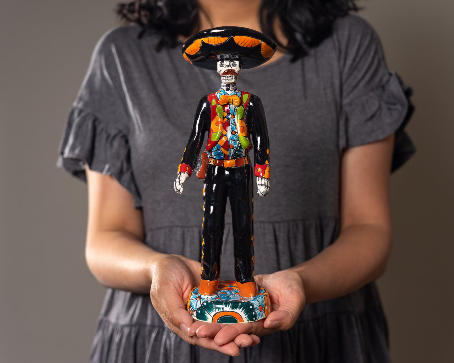 Catrina "Charro" - Figurine