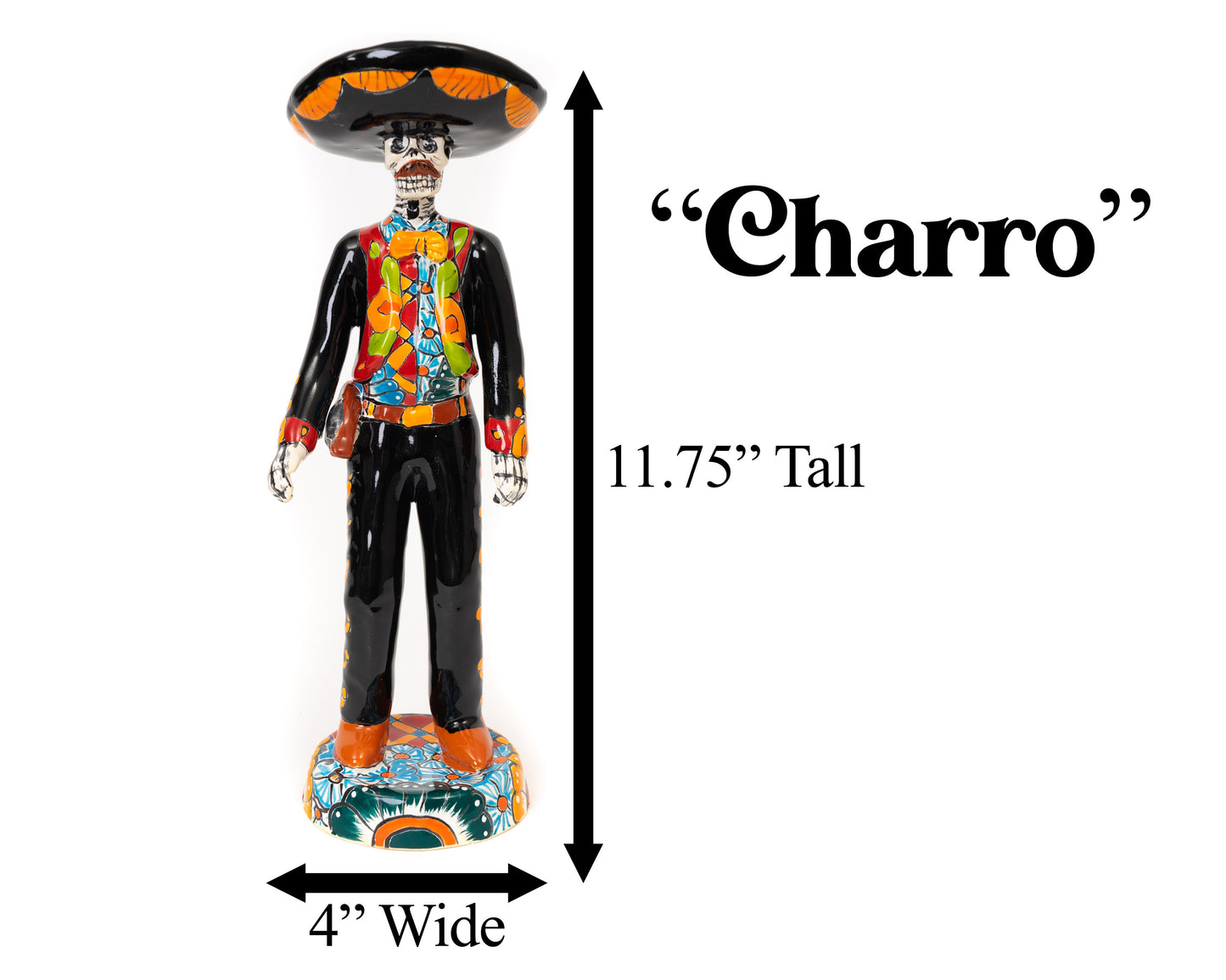 Catrina "Charro" - Figurine
