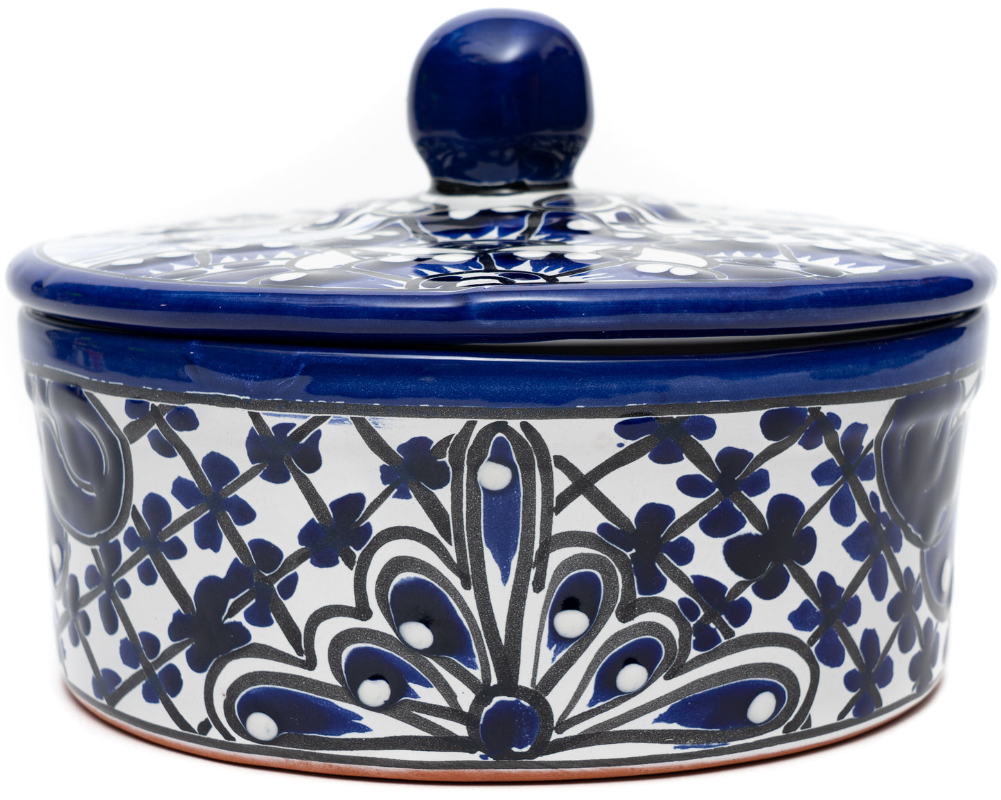 Tortilla Warmer - Cobalt White