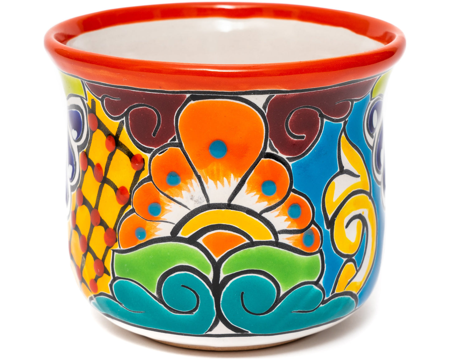 Circular Planter - Small (1PC) - Red