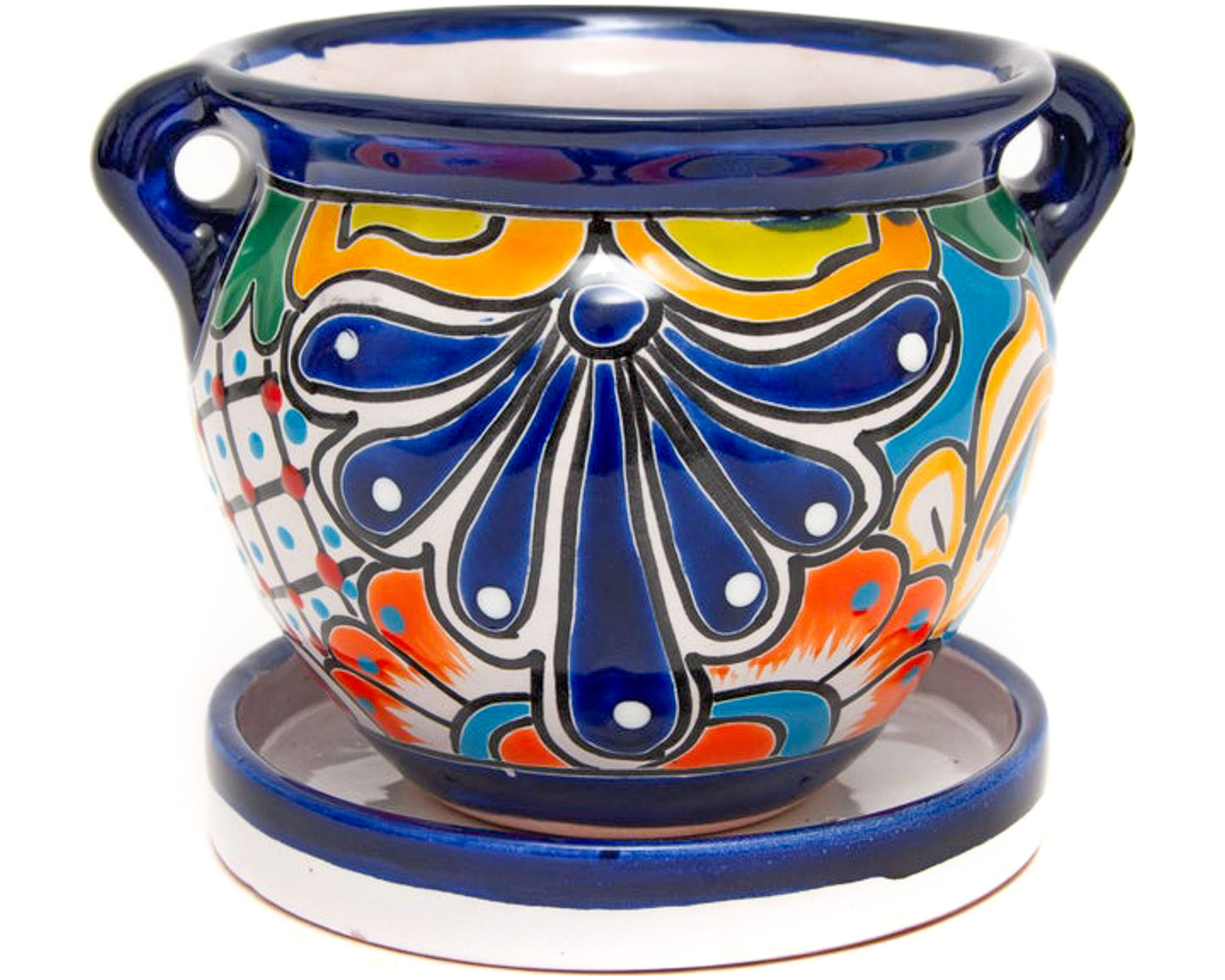 Michoacana Planter - Small (2PC) - Cobalt