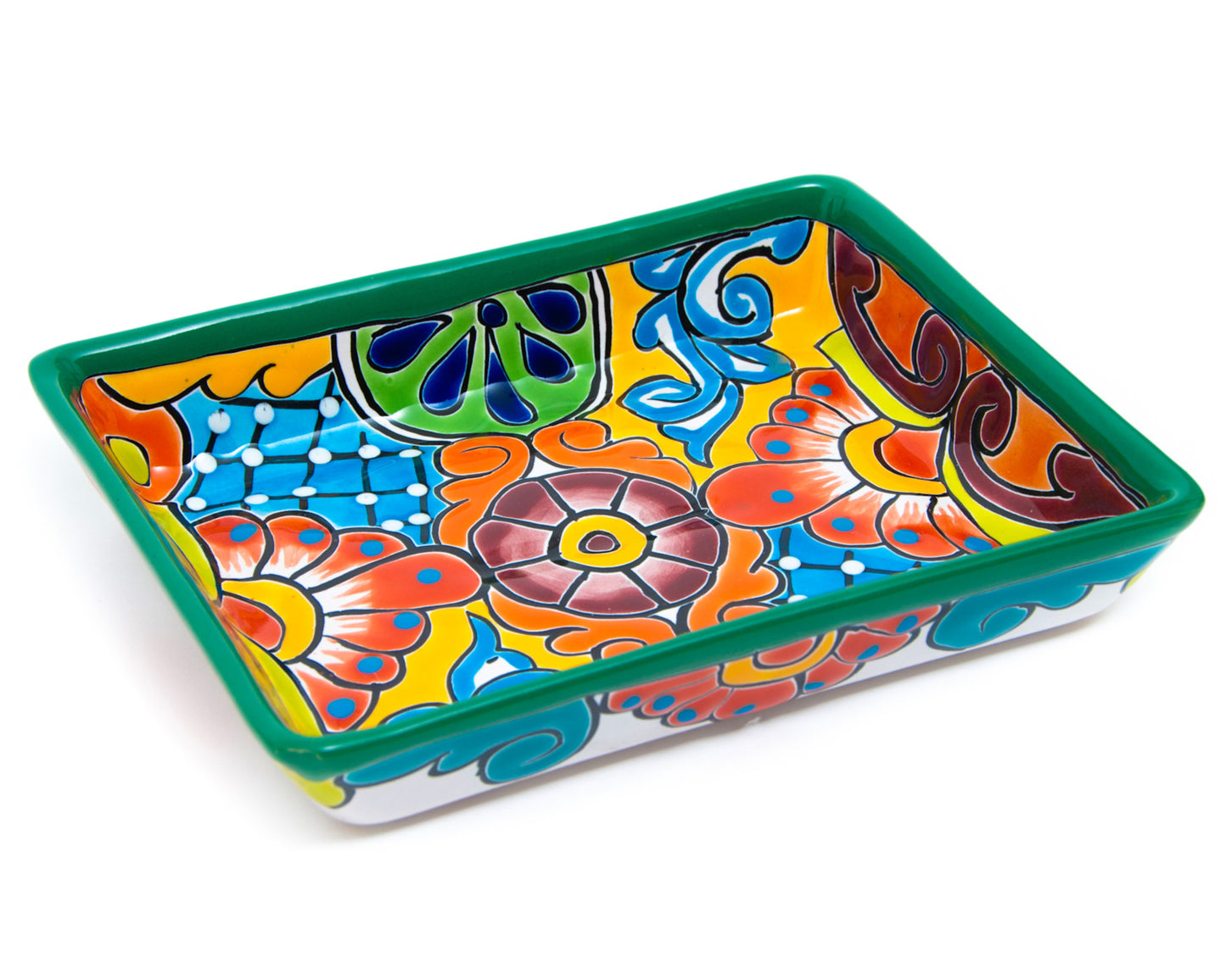 Rectangle Dish - Medium - Deep Green