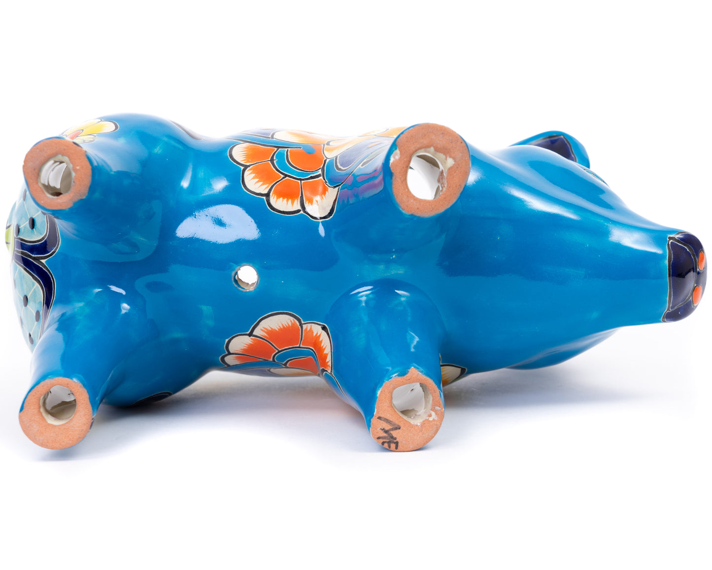 Pig Planter - Large - Turquoise