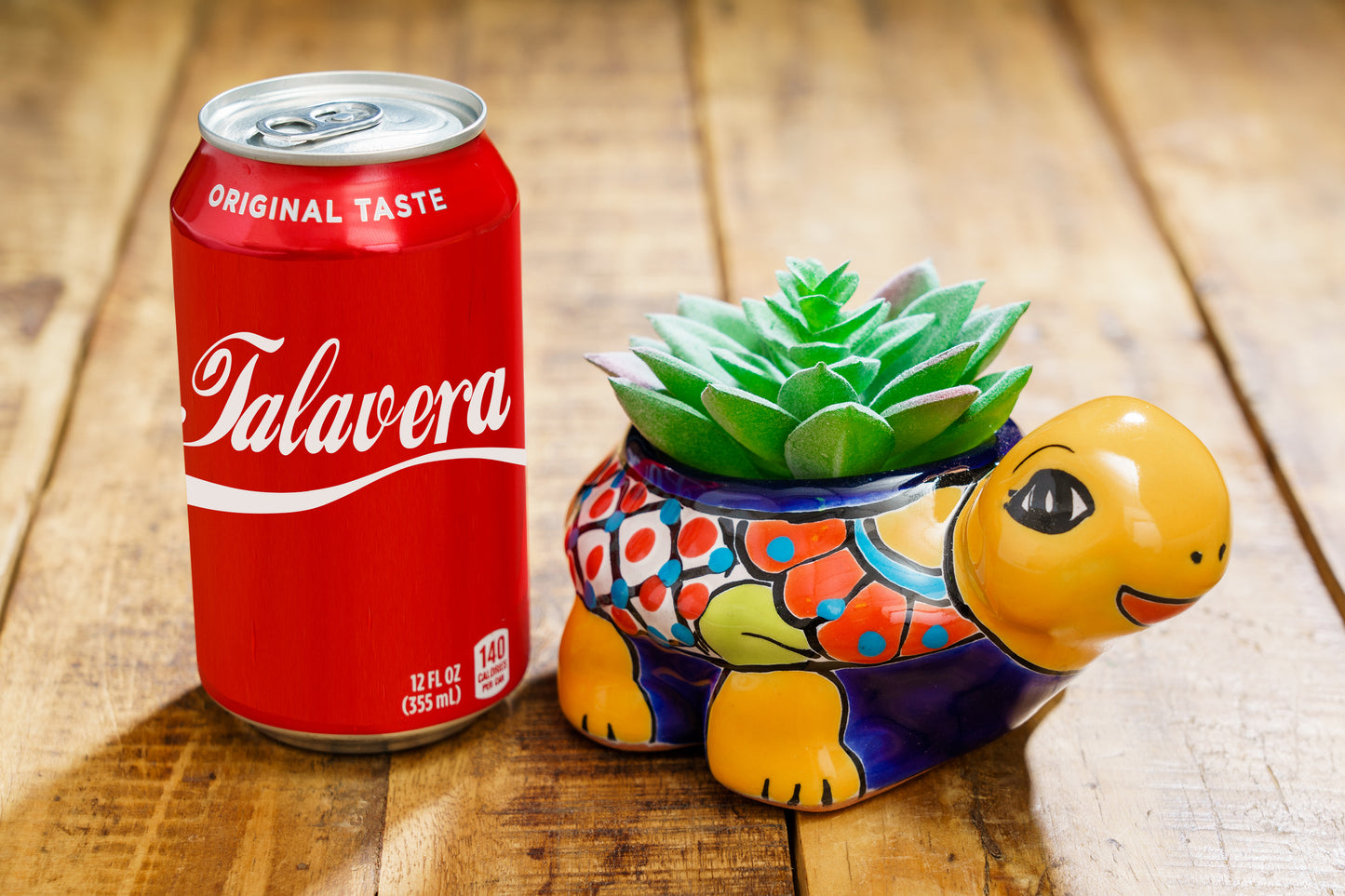 Turtle Mini Planter - Marigold